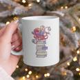 Cute Octopus Bookworm Fun Reading Tee For Book Lovers Graphic Print Coffee Mug