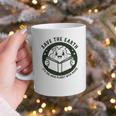 Earth Day 2025 Save Earth It´s Only Planet With Books Reader Graphic Print Coffee Mug
