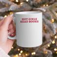 Hot Girls Read Books Book Lovers Graphic Print Coffee Mug