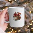 I Read Because Roasting People Is Frowned Upon Dragon Book Premium Tri-Blend Graphic Print Coffee Mug