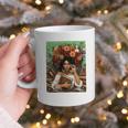 History Month Black Afro Girl Women Book Lovers Floral Graphic Print Coffee Mug