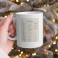 Vintage Library Due Date Card For Book Lovers Librarians Graphic Print Coffee Mug Vintage Library Due Date Card For Book Lovers Librarians Graphic Print Coffee Mug