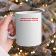 Women's I Really Love Books And Women's Rights Feminist Girls Women Graphic Print Coffee Mug