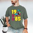 1985 Retro Raised In The 80s Old School Nostalgia Vibes Men's Comfort Colors T-Shirt Moss