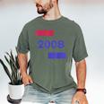 2008 Year Bold Statement Timeless Memory Birthday Men's Comfort Colors T-Shirt Moss 2008 Year Bold Statement Timeless Memory Birthday Men's Comfort Colors T-Shirt Moss