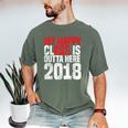 2018 Senior Graduation My Happy Class Shirt Men's Comfort Colors T-Shirt Moss