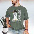 2022 Graduate Graduation For Him Her Got My Dip-Llama Men's Comfort Colors T-Shirt Moss