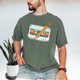 80 S 80s 90s Cassette Tape Nostalgia Retro Band Men's Comfort Colors T-Shirt Moss