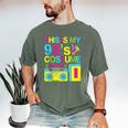 This Is My 90's Costume Retro 1990s Style Cassette Nostalgia Men's Comfort Colors T-Shirt Moss
