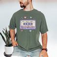 90s RNB Vibes Cassette – Retro Music Nostalgia RNB Cassette Men's Comfort Colors T-Shirt Moss