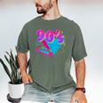 90's Vibe Retro Style Cassette Tape Nostalgia 1990s Party Men's Comfort Colors T-Shirt Moss