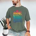 9th Grade Graduate 2021 Graduate Quarantine Ninth Graduation Men's Comfort Colors T-Shirt Moss
