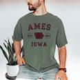 Ames Iowa Est 1864 Nostalgia Men's Comfort Colors T-Shirt Moss