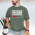 Architecture Degree Loading Graduation Student Men's Comfort Colors T-Shirt Moss