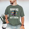 Autism Awareness For Proud Dad Support Autistic Kids Men's Comfort Colors T-Shirt Moss