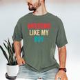 Awesome Like My Boy Mom Dad Men's Comfort Colors T-Shirt Moss
