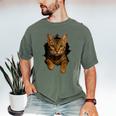 Bengal Cat Lover Animal Pet Bengal Cat Owner Mom Cat Dad Cat Men Women Kids Men's Comfort Colors T-Shirt Moss