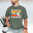 Best Shih Tzu Dad Ever Shih Tzu Men's Comfort Colors T-Shirt Moss