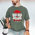 Big Sis Of a 2025 Graduate Class Senior Graduation Grad 25 Men's Comfort Colors T-Shirt Moss