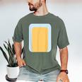 Blue Heeler Dog Dad Family Halloween Costume DIY Men's Comfort Colors T-Shirt Moss