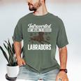 Chocolate Lab Dog Introvert Chocolate Labrador Retriever Men's Comfort Colors T-Shirt Moss Chocolate Lab Dog Introvert Chocolate Labrador Retriever Men's Comfort Colors T-Shirt Moss