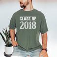 Class Of 2018 Senior Graduation Year Idea s T-Shirt Men's Comfort Colors T-Shirt Moss
