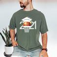 Class 2021 Graduation Senior Basketball Player Men's Comfort Colors T-Shirt Moss