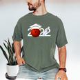 Class Of 2022 Graduation For Him Her Bowling Sports Men's Comfort Colors T-Shirt Moss