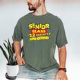Class Of 2022 Senior 2000s Animated Movie Style Graduation Men's Comfort Colors T-Shirt Moss