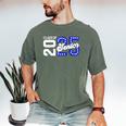 Class Of 2025 Senior 2025 Back To School Graduation Party Men's Comfort Colors T-Shirt Moss