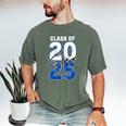 Class Of 2025 Senior Graduation 2025 Blue Men's Comfort Colors T-Shirt Moss