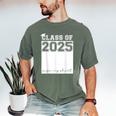 Class Of 2025 Sign My Shirt Senior 2025 Graduation Men's Comfort Colors T-Shirt Moss