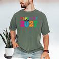 Class Of 2027 Shirt For Boys And Girls Fun 2027 Graduation Men's Comfort Colors T-Shirt Moss
