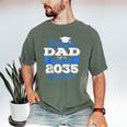 Class Of 2035 Graduation Parents Of Kindergarten Kid Dad Mom Men's Comfort Colors T-Shirt Moss