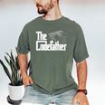 The Code Father Computer Coder Dad Programmer Men's Comfort Colors T-Shirt Moss