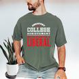College Graduation For Conservatives Men's Comfort Colors T-Shirt Moss
