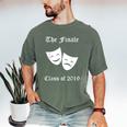 Cool Theater Graduation Tshirt Tragedy And Comedy Masks Men's Comfort Colors T-Shirt Moss