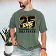Criminal Justice Graduate Graduated Class Of 2025 Graduation Men's Comfort Colors T-Shirt Moss