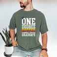 Criminal Justice Graduation Tshirt One Degree Hotter Men's Comfort Colors T-Shirt Moss