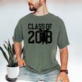 Dabbing Graduation Shirt Class Of 2018 Men's Comfort Colors T-Shirt Moss