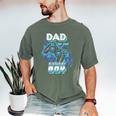 Dad Of The Birthday Boy Matching Video Game Birthday Party Men's Comfort Colors T-Shirt Moss