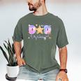 Dad Of The Birthday Girl One-Der The Sea Family Matching Men's Comfort Colors T-Shirt Moss