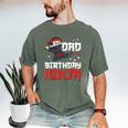 Dad Of The Birthday Ninja Daddy Party Best Father Boy Pop Men's Comfort Colors T-Shirt Moss Dad Of The Birthday Ninja Daddy Party Best Father Boy Pop Men's Comfort Colors T-Shirt Moss