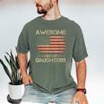 Dad From Daughter Awesome Like My Daughters Men's Comfort Colors T-Shirt Moss