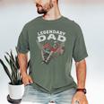 Dad Legendary Saying Men's Comfort Colors T-Shirt Moss Dad Legendary Saying Men's Comfort Colors T-Shirt Moss