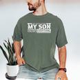 Dad Shirt From Son Men Fathers Day Dad Men's Comfort Colors T-Shirt Moss