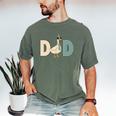 Dad Silly Goose 1st Birthday Family Matching Pocket Men's Comfort Colors T-Shirt Moss