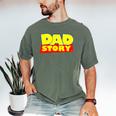 Dad Story Men's Comfort Colors T-Shirt Moss