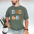 Dad Of The Sweet One Cookies And Milk 1st Birthday Party Men's Comfort Colors T-Shirt Moss
