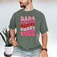 Dada Of The Berry Sweet One Strawberry First Birthday Men's Comfort Colors T-Shirt Moss